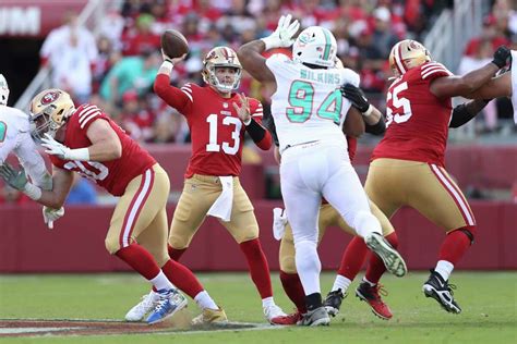 49ers live blog: Niners down 33-12; Purdy has four INT